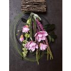 Magnólia  fém karika