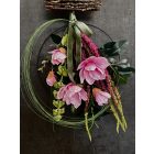 Magnólia  fém karika