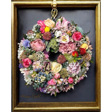 Gyöngyös rózsák áfonya, eper ajtókopogtató