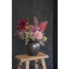 Krizantém paeonia virágkompozíció  kancsó váza