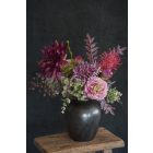 Krizantém paeonia virágkompozíció  kancsó váza