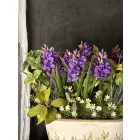 Elly jácint virágkompozíció kerámia kaspó