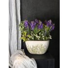 Elly jácint virágkompozíció kerámia kaspó