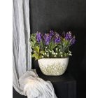 Elly jácint virágkompozíció kerámia kaspó