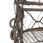 Vintage  szív drótkosárka 