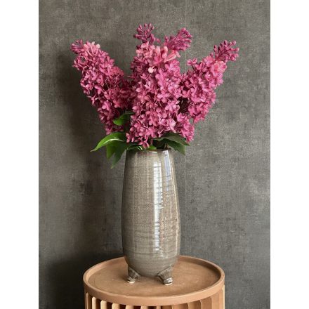 Orgona virágkompozíció 3 lábú váza