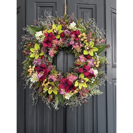 Orchidea hortenzia ajtókopogtató