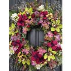 Orchidea hortenzia ajtókopogtató