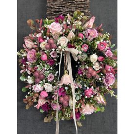 Bojtorján kerámia függővel ajtókopogtató