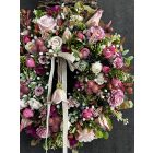 Bojtorján kerámia függővel ajtókopogtató