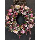 Pasztell rózsaszín ajtókopogtató