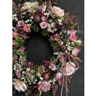 Pasztell rózsaszín ajtókopogtató