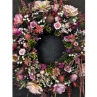 Pasztell rózsaszín ajtókopogtató