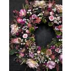 Pasztell rózsaszín ajtókopogtató