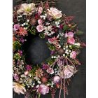 Pasztell rózsaszín ajtókopogtató