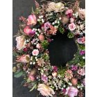 Pasztell rózsaszín ajtókopogtató