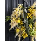 Mimóza fém gyűrű 