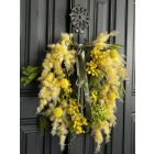 Mimóza fém gyűrű 