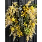 Mimóza fém gyűrű 