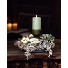 Menta zöld gyertyatál