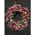 Pasztell rózsaszín boglárka ajtókopogtató