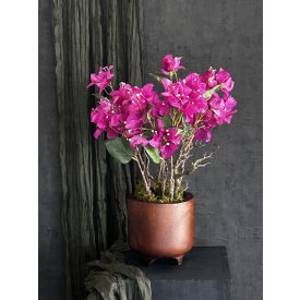 Murvafürt virágkompozíció fa kaspó