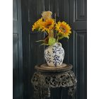 Napraforgó virágkompozíció kancsó váza