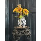 Napraforgó virágkompozíció kancsó váza