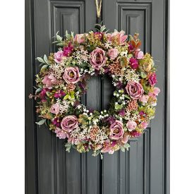 Pasztell rózsák ajtókopogtató