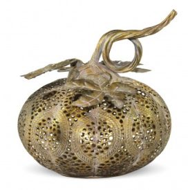 Arany bádog dísztök lámpa