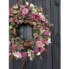 Fehér orchidea liziantusz ajtókopogtató