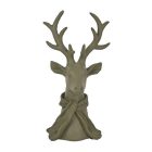Zöld rénszarvas figura