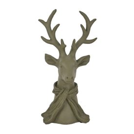 Zöld rénszarvas figura