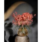 Hortenzia virágkompozíció üveg váza