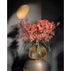 Hortenzia virágkompozíció üveg váza