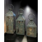 Vintage fém lampion S