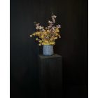 Ordhidea bogáncs virágkompozíció kék kaspó