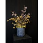 Ordhidea bogáncs virágkompozíció kék kaspó