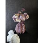 Hortenzia virágkompozíció  pasztell váza