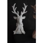 Fehér rénszarvas figura