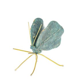  Kerámia zöld  pillangó